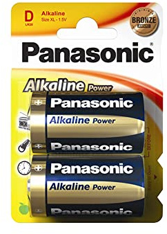 Pile alcaline D 1,5 V, Haute capacité, Longue durée, idéale pour Les appareils à Haute consommation tels Que Les Lampes de Poche et Les Jouets.