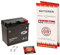 Gel Batterie für HM-Moto CRE F 450 X, 2005-2013, wartungsfrei, einbaufertig (inkl. 7,50€ Pfand)