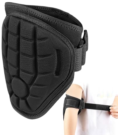 FVPKYUR Protector de Codo de béisbol | Cojín de protección Ajustable | Protector de Brazo de softbol y Deportivos | para el Ejercicio y la competición Los Adultos y los Adolescentes
