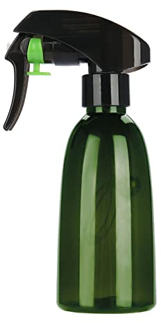 TOPINCN Friseur-Wassersprüher, Feinnebel-Sprühflasche, Einfach zu Verwenden für Salon und Zuhause, Kleines, Leichtes PET-Material, Dunkelgrün (dunkelgrün)