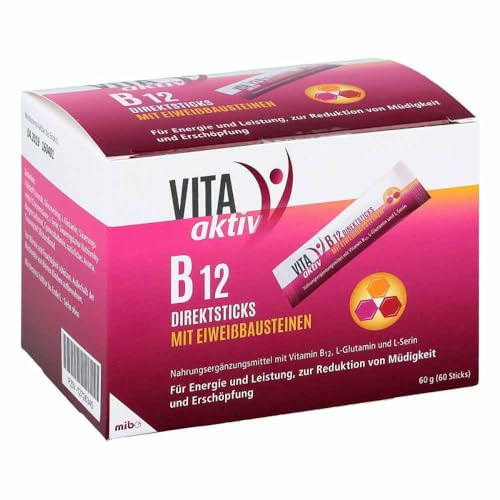 Vita Aktiv B12 Direktsticks mit Eiweissbausteinen 60 stk