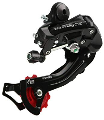 Tourney TZ500 6speed achterderailleur. v