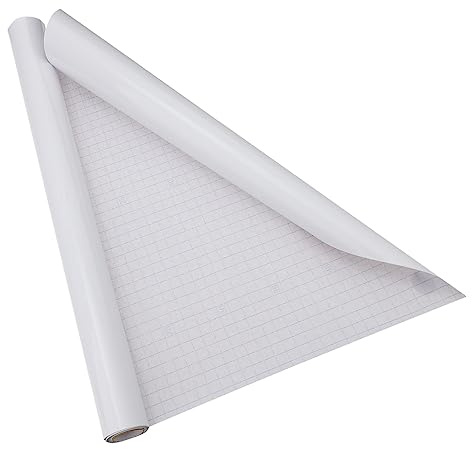 OSALADI Lavagna Adesiva Da Parete in Pvc e Pp Da Parati Lavagna Personalizzabile Per Casa Cucina Ufficio Facile Da Applicare e Tagliare