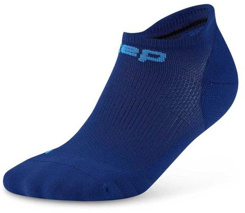 CEP - Kurze Laufsocken mit Kompression für Damen, Core 5.0 No Show, Größe III/M / 37-40, dunkelblau