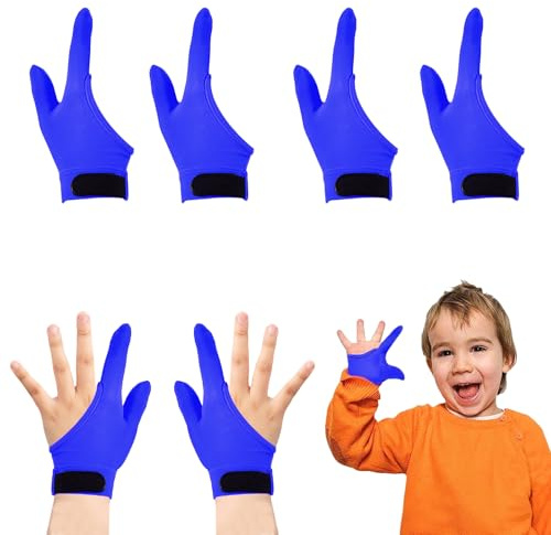 Adfuenom 4 piezas chupar el pulgar dejar de chupar, para niños 5-13 años