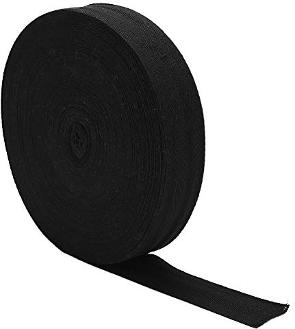 Cotton Tree Wrap Tape Bandage Binding Belt Grafting Bonsai Garden Tool Sturdy Breathable Safe Non for Fruit Trees Potted Landscape White Black 2cm 4cm (4CM Black)