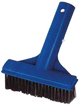 Cepillo con cerdas de Acero para Limpiar Algas de la Pared de la Piscina. Sistema Clip