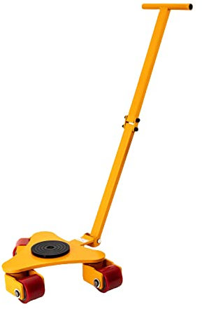 YUNRUX - Chariot de transport - Charge maximale 3T - Rotation à 360° - Chariot à plateforme - Roulettes de transport - Roulettes industrielles - Chariot blindé - Chariot de transport