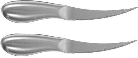 Alipis 2 Pz Taglia gamberetti pulitore di Linea di gamberi pelapatate per gamberi tagliagamberi Strumento per sbucciare i gamberi pelapatate per gamberetti Acciaio Inossidabile Silver