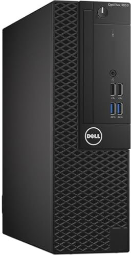 Ordenador de sobremesa Dell Optiplex 3050 SFF, procesador Core i7-6700, memoria RAM 32 GB, disco SSD 1 TB, HDMI, Win 11 Pro (reacondicionado)