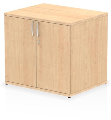 Mr Office Impulse Desk High Cupboard, Maple