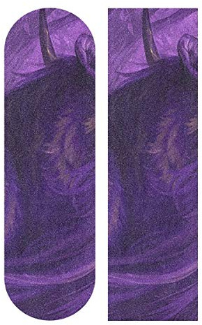 Art Loup Violet Grip de Skateboard Bande Grip Antidérapante,Auto-adhésif Griptape de Longboard,sans Bulles,Peut êTre Coupé(84 * 23cm 1pcs)