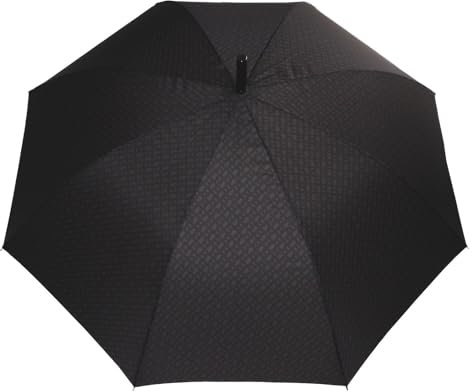 HUGO BOSS Monogramme Umbrella Dark Grey