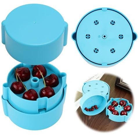 Outil de Dénoyauteur de Cerises, Dénoyauteur de Cerises en Plastique Dénoyauteur de Fruits de Cerises Dénoyauteur de Cerises Dénoyauteur de Cerises Portable Outil pour la Cuisine Olives