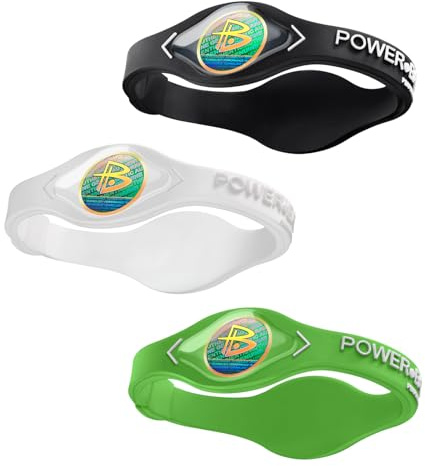 Power Balance the Original Genuine Performance Wristband, Silicone rubber Wristbands Bracelets sports bracelet wristband for men women, power 3 pack bangles, safe Waterproof Lightweight durable