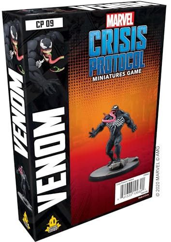 Atomic Mass Games | Marvel Crisis Protocol: Character Pack: Venom | Miniatures Game | Ages 10+ | 2+ Players | 45 Minutes Playing Time