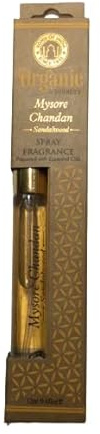 Song of India - Spray corporal orgánico Sandalwood, 12 ml