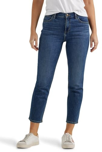 Lee kvinnors legendariska caprijeans, Clear Nights, 16 US, Clear Nights, 44 SE
