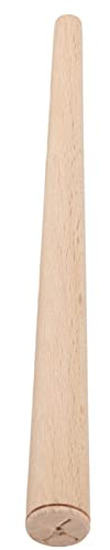 Sluffs Mandril de Metal de Madera, Mandril de Anillo de joyería, Herramienta de joyería Fuerte, económica y práctica, Varilla medidora de tamaño de Dedo de Madera Resistente al Calor