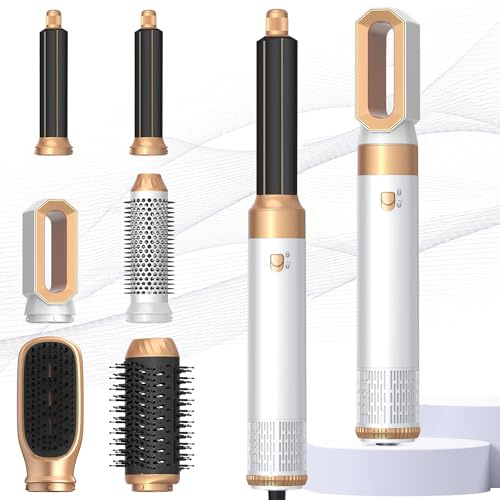 Air Styler Pro Air Brush en 1 Magic Hair Styler avec 1000W Seche Cheveux,Brosse Soufflante, Brosse Seche Cheveux, Brushing Brosse Soufflante, air Boucleur, Brosse Brushing Soufflante