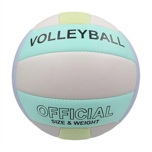 Soft Touch PVC Volleyball, Size 5 Official Game & Training Ball, Beach Volleyball for Competition & Practice