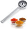 Cucharas de té de acero inoxidable, Cucharas Café Mango Largo, 30 ml de leche en polvo que mide las cucharas de café para medir, cuchara de medición cucharada con agujero para colgar