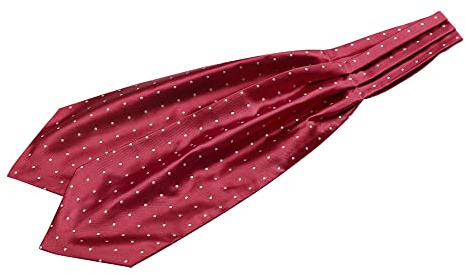 Allegra K Corbata De Moño Con Lunares Corbata De Ascot Para Hombre Corbata De Lazo Bufanda Regalo Rojo Talla única