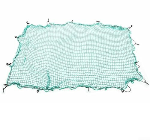 Besttoolifes Safety Net Cargo Net For Pickup Truck, Truck Cargo Netting And Roof Rack Cargo Net Trailer Luggage Net Heavy Duty Tie-Down Mesh For Mini Rear Trunk Storage 150X220cm(2.5 * 3.5m)