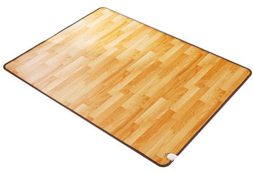 Alfombrilla calefactora eléctrica, calentador de pies para el hogar, calentador de pies debajo del escritorio, almohadilla alfombra(50x100CM)