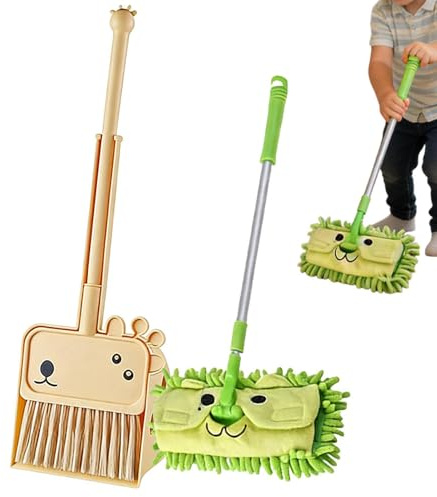 Set Di Giocattoli Per Pulizia Da Bambini,Set Giochi Interattivi di Imitazione - Giocattoli da Pulizia per Bambini - per e Ragazze Adolescenti Adulti Casa Camera da Cucina Compleanno Natale Cap