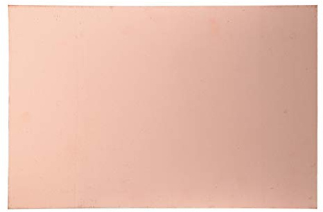 sourcing map Einseitige kupferkaschierte Laminat Leiterplatte FR4 300x200mm 11.81x7.87 Zoll 1.5mm Dicke DIY Prototyp PCB Tafel Namensschild