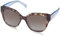 Kate Spade Unisex Savanna/G/S Sunglasses, IPR Havana Blue, 57