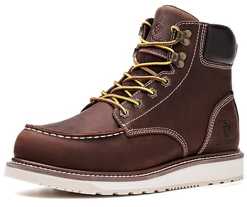 SL-Saint Waterproof Handmade Soft Moc Toe Boots Classic Welted Casual