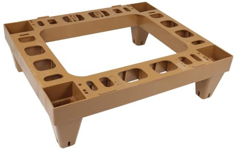 Nicot Beutenständer aus Kunststoff für 1 Bienenbeute stabile und langlebige Bienenstockhalterung