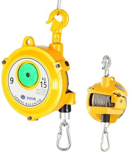 Einziehbarer Federzug Balancer mit Sicherheitsschnalle，9-15kg