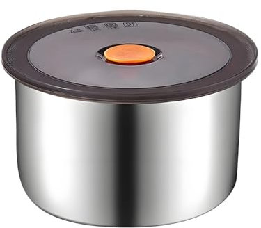 Conteneurs de stockage des aliments - Pots de collations en acier inoxydable | Coldants des collations | Boîtes de préparation de repas Reater | Pots de repas pour tout-petits en métal | Préparation e