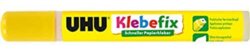 UHU Fijación Adhesiva Pegamento de Papel, 0