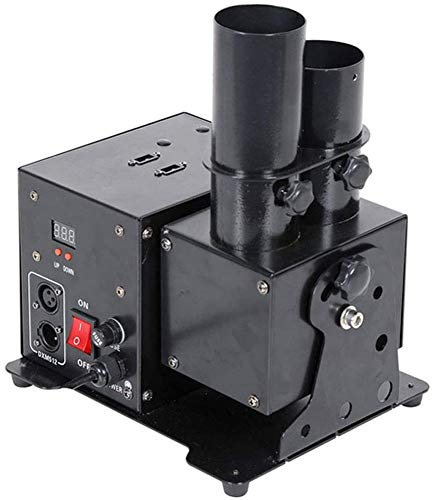 Ambiente Edificio DMX Máquina de Confeti Profesional Lanzador de Cañón de Confeti Lanzador de Confeti Control Remoto Manual Profesional de Tiro Usado para Bodas Vacaciones Halloween Navidad Suministro