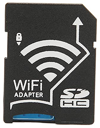 TF-Karte auf SD-Kartenadapter, Kamera-Speicherkartenleser-Adapter, WiFi-SD-Adapter für Kamerafotos auf Mobile Tablets Drahtlos, für JPG, PNG, BMP für MP4, AVI, MOV.