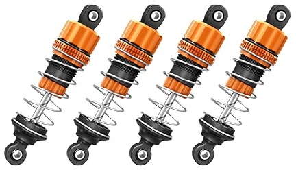 14501-18 Accessori per auto RC Ammortizzatore idraulico, pezzi di ricambio per aggiornamento e riparazione 14322 14331 14312 14431 14412 14413 14411 (4 PZ.)