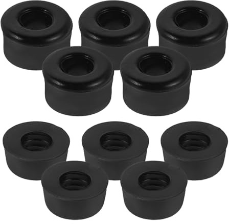 MAGICLULU Skateboard Bushings 10 pcs Pu Shockproof Protection Pads for Trucks Long Board Bushings Replacement Accessories for Roller Skates Cushion for Skating Vibration Reduction