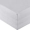 aqua-textil Royal Spannbettlaken Boxspringbett Wasserbett Set 90x200-100x220 cm Silber grau 210g/qm Jersey Mako Baumwolle Elasthan Spannbetttuch