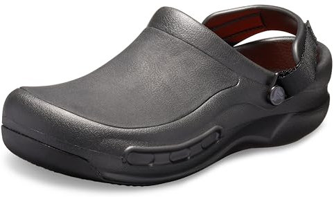Crocs Unisex Erwachsene Bistro Pro Work LiteRide Clog Clog, Black, 43/44 EU