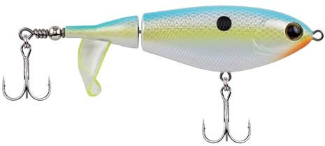 Berkley Choppo Topwater Angelköder, sexy Rücken, 1 Unze, 120 mm Topwater, verbesserte Propeller-Oberfläche für maximale Störung, ausgestattet mit Sharp Fusion19 Haken