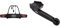 Thule VeloSpace XT Piattaforma Gancio Traino Portabici 3 bici con ruota di trasporto