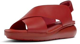 Camper Women's Balloon Sandals, Red 068, 4 UK