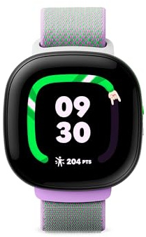 Fitbit Google Ace LTE - Kids Smartwatch with Call, Message, GPS, and Activity-Based Games, Ace Pass Data Plan Required - Spicy - Moovin