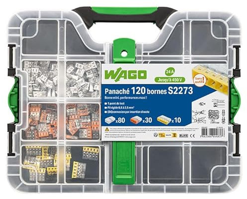 Wago Mallette 120 Bornes S2273 (80x2E + 30x3E + 10x5E)