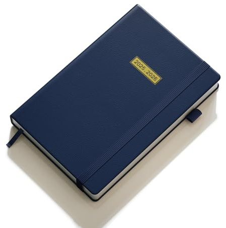 KaKa Dragon Academic Diary 2025-2026 Week to View, A5 18Months Weekly Planner, Pocket Diary for Teacher, Students, Work& Home, July 2025 - December 2026 (Blue)