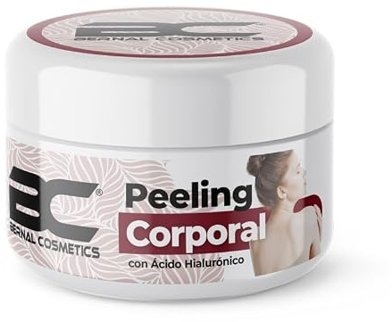 Peeling Corporal Exfoliante para Manos y Pies con Ácido Hialurónico 500 ml Eternal Cosmetics Cuidado Hidratante para Piel Suave Seca y Áspera